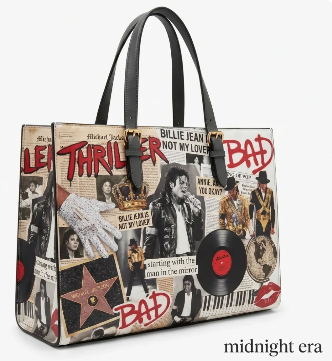 Micheal Jackson Tote Bag